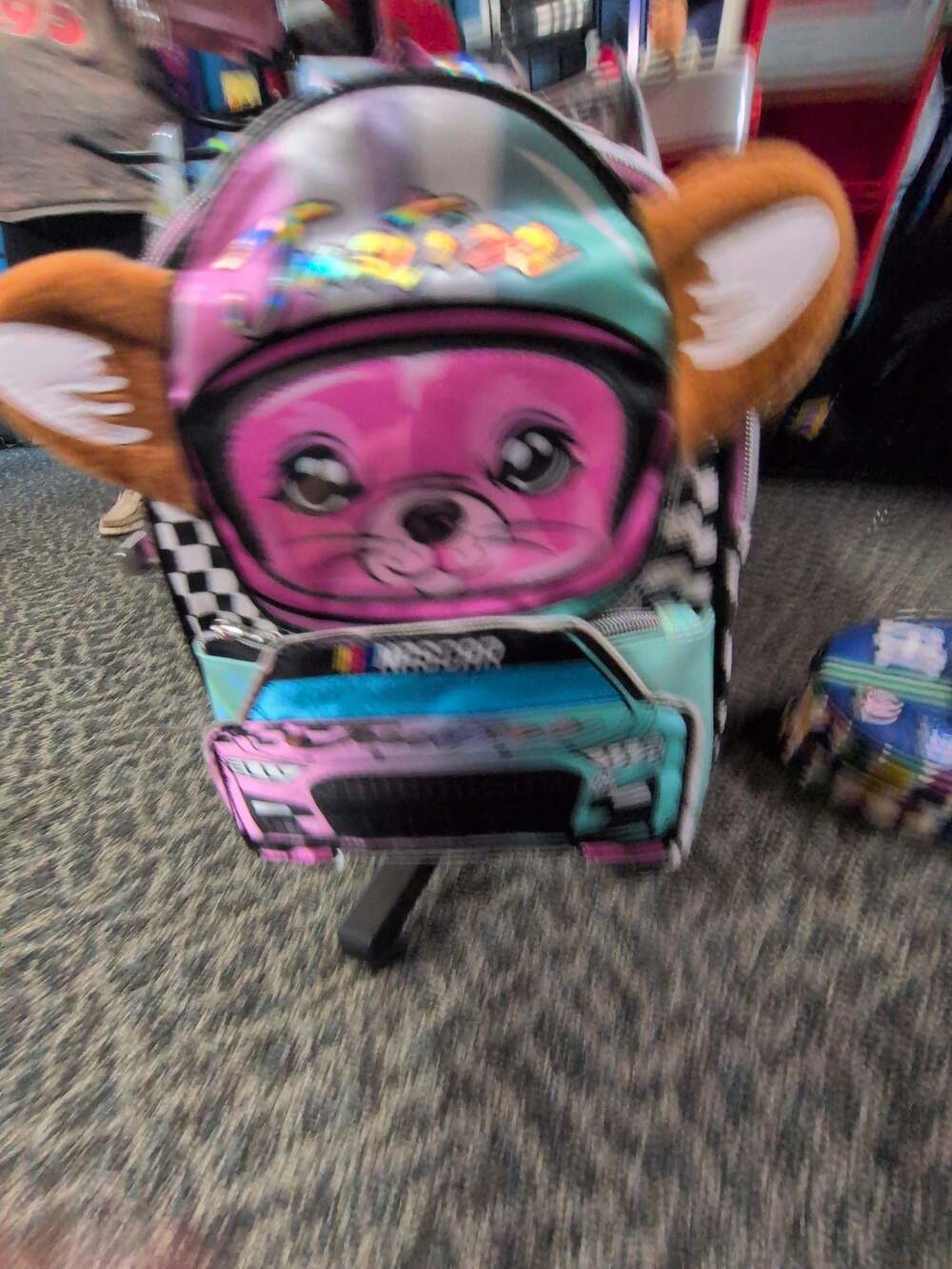 Justice x NASCAR Racer Mini Backpack - Picture 2 of 6